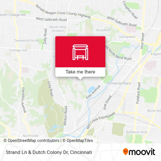 Strand Ln & Dutch Colony Dr map