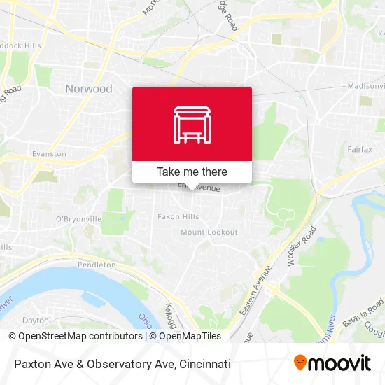 Mapa de Paxton Ave & Observatory Ave