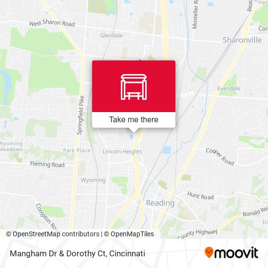 Mangham Dr & Dorothy Ct map