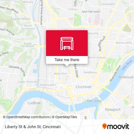Mapa de Liberty St & John St