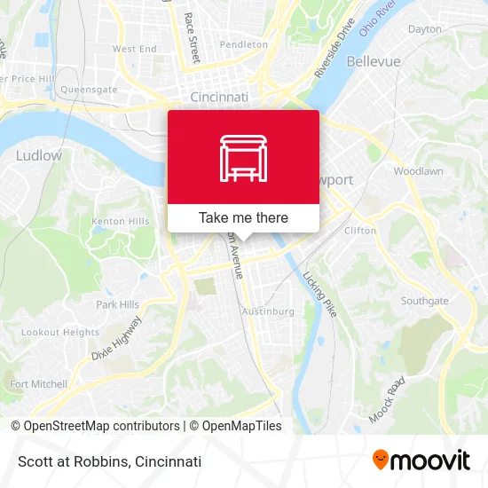 Scott at Robbins map