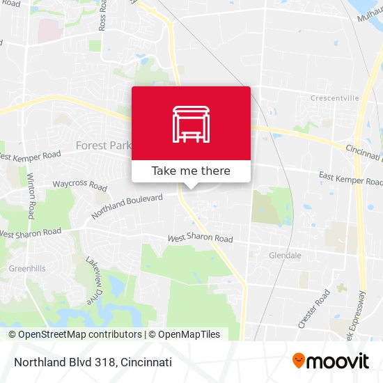 Northland Blvd 318 map