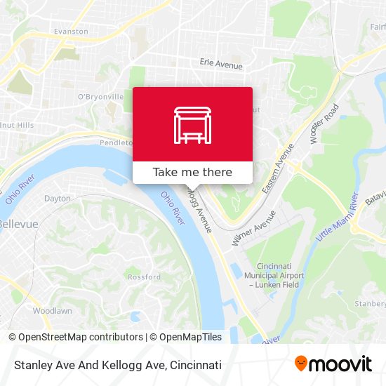 Mapa de Stanley Ave And Kellogg Ave
