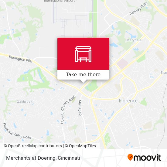 Merchants at Doering map