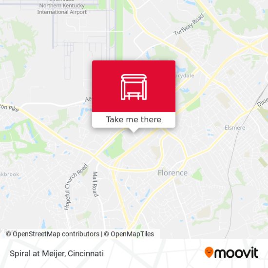 Mapa de Spiral at Meijer