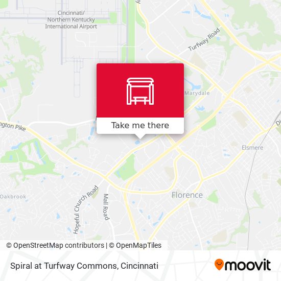 Mapa de Spiral at Turfway Commons