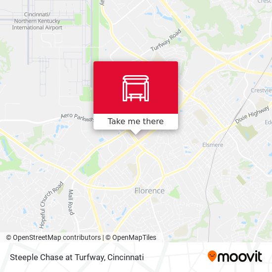 Steeple Chase at Turfway map