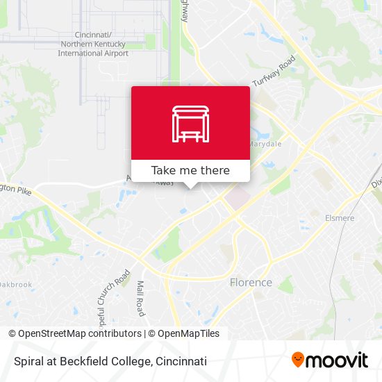 Spiral at Beckfield College map