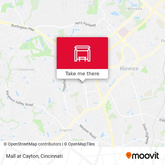 Mall at Cayton map