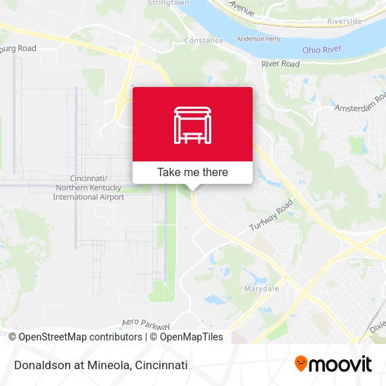 Mapa de Donaldson at Mineola