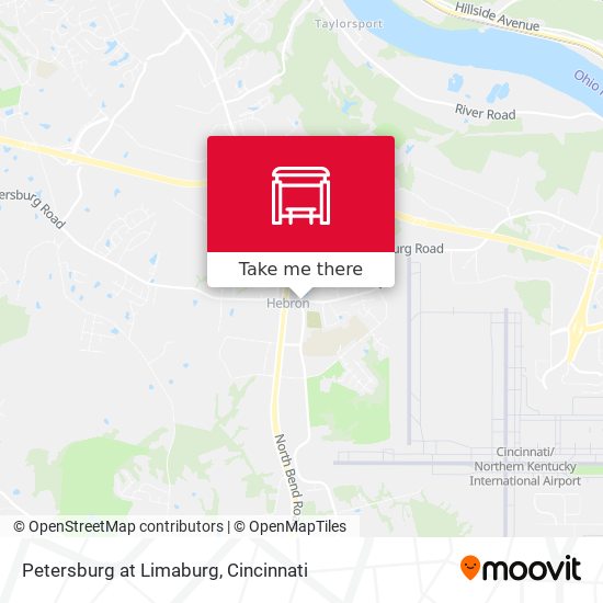 Mapa de Petersburg at Limaburg