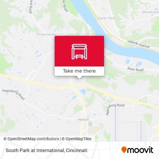 Mapa de South Park at International