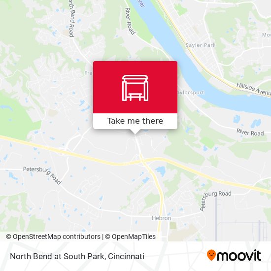 North Bend at South Park map