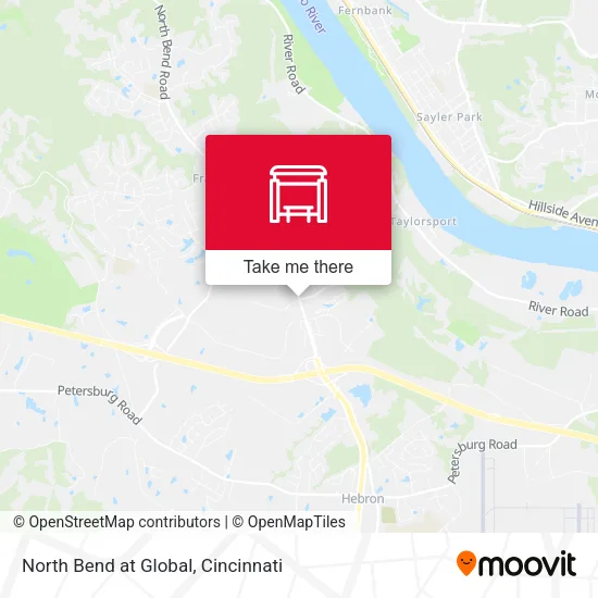North Bend at Global map