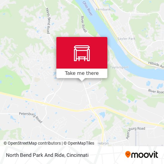 Mapa de North Bend Park And Ride
