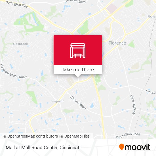 Mall at Mall Road Center map