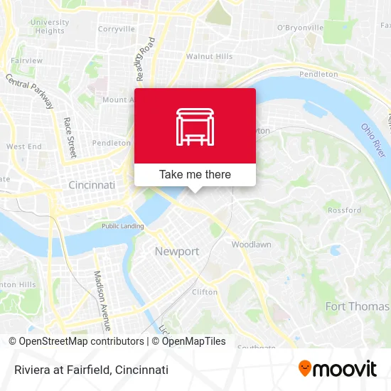 Riviera at Fairfield map