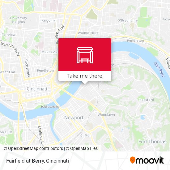 Fairfield at Berry map