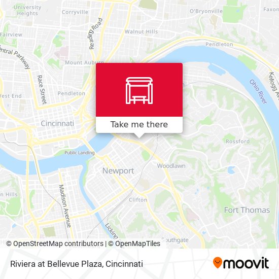 Riviera at Bellevue Plaza map