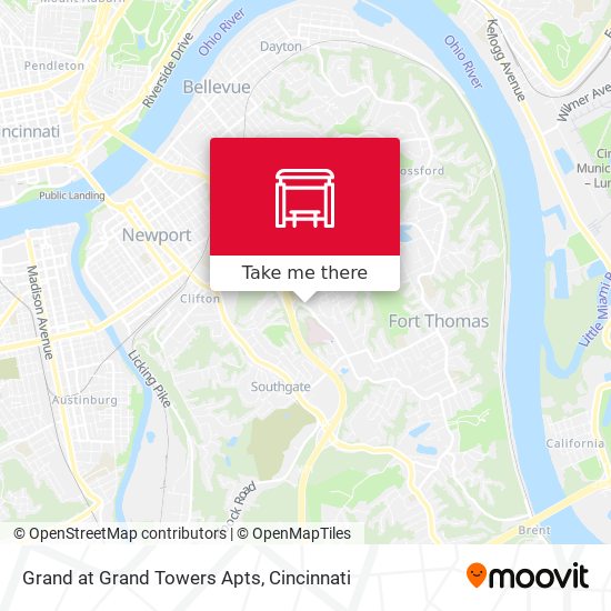 Mapa de Grand at Grand Towers Apts