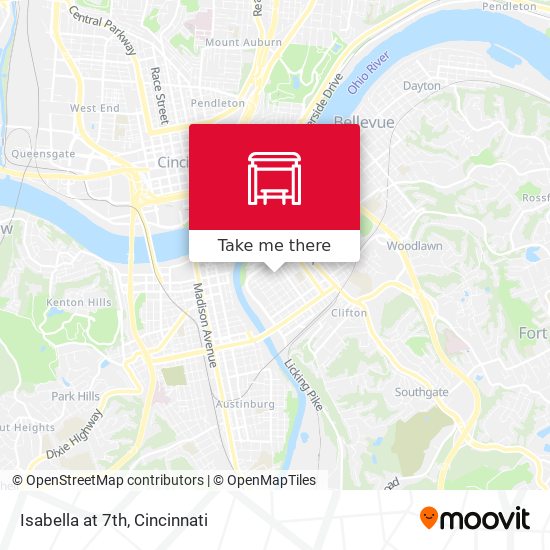 Mapa de Isabella at 7th