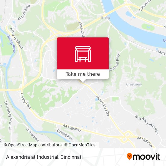 Alexandria at Industrial map