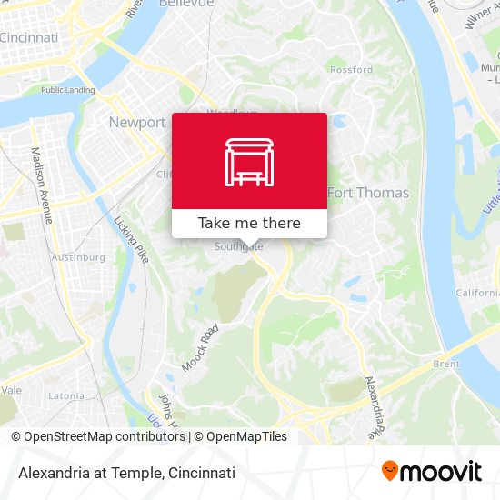 Alexandria at Temple map