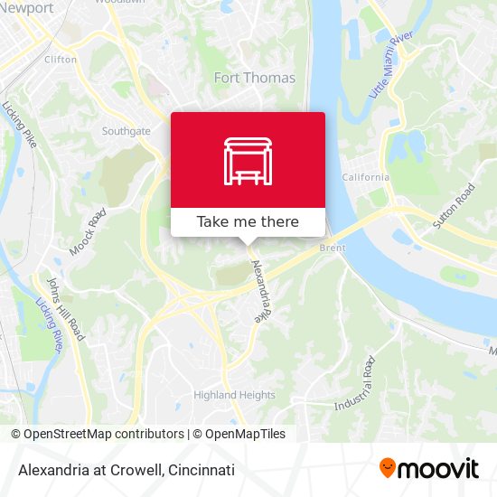Mapa de Alexandria at Crowell