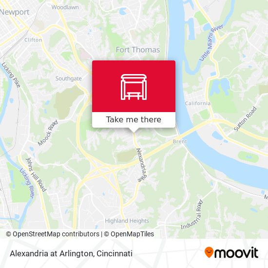 Mapa de Alexandria at Arlington