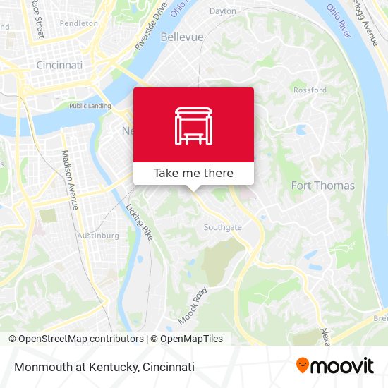 Mapa de Monmouth at Kentucky