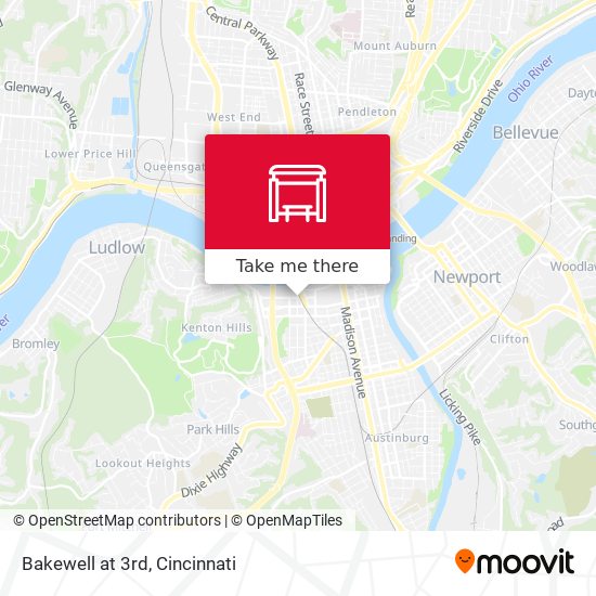 Mapa de Bakewell at 3rd