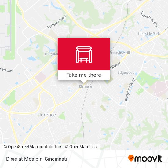 Mapa de Dixie at Mcalpin