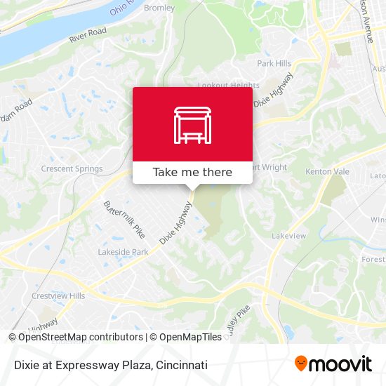 Dixie at Expressway Plaza map
