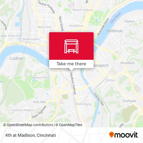 Mapa de 4th at Madison