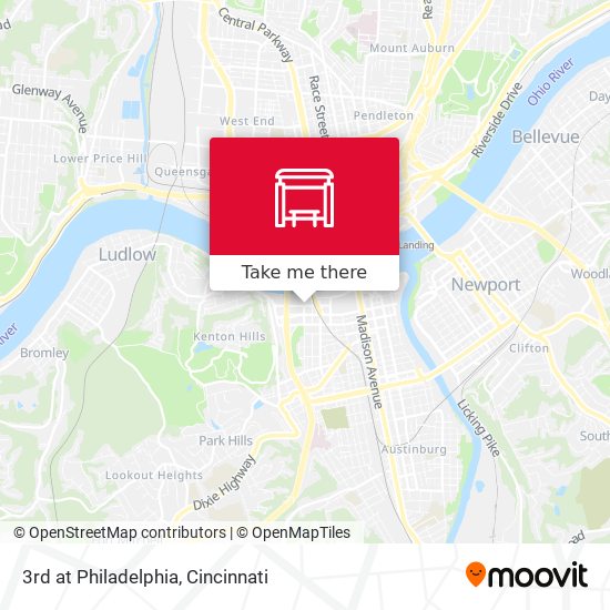 3rd at Philadelphia map