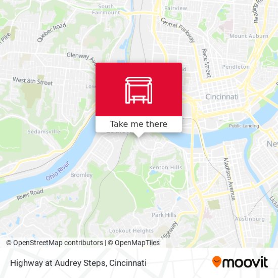 Mapa de Highway at Audrey Steps