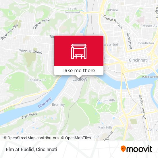 Mapa de Elm at Euclid