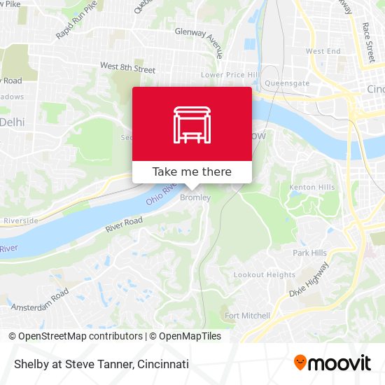 Shelby at Steve Tanner map