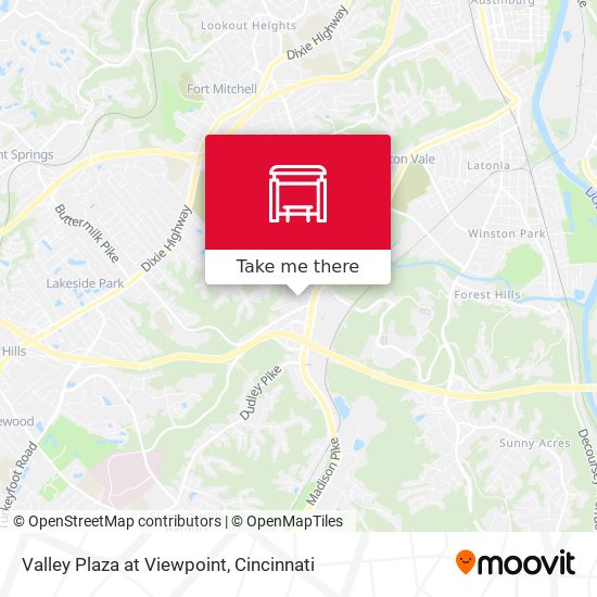 Mapa de Valley Plaza at Viewpoint
