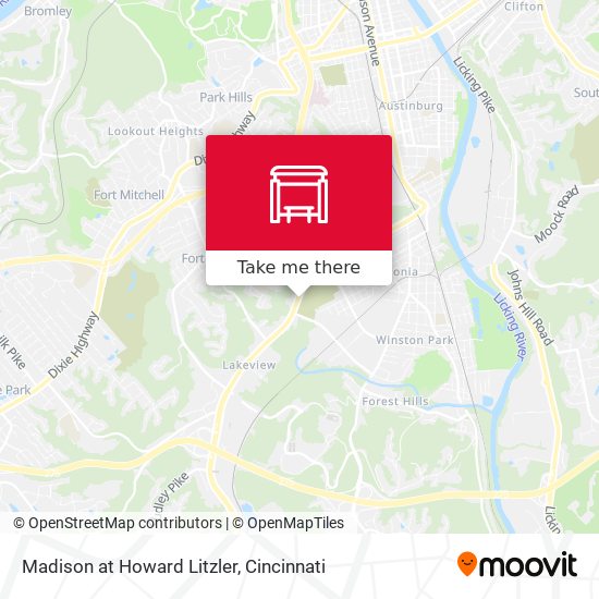 Madison at Howard Litzler map