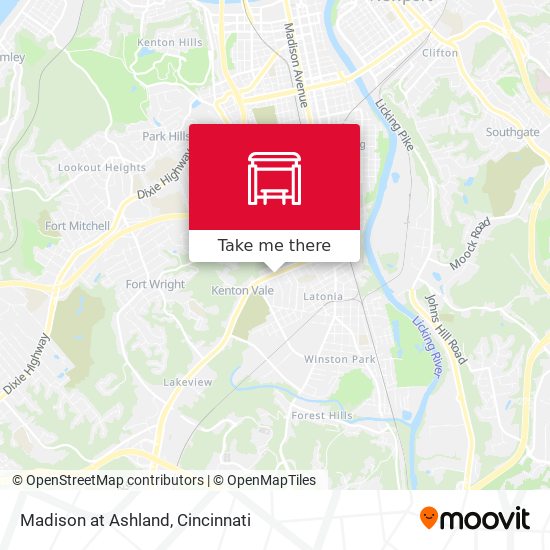 Mapa de Madison at Ashland