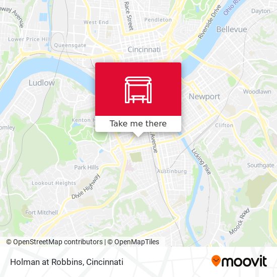 Holman at Robbins map
