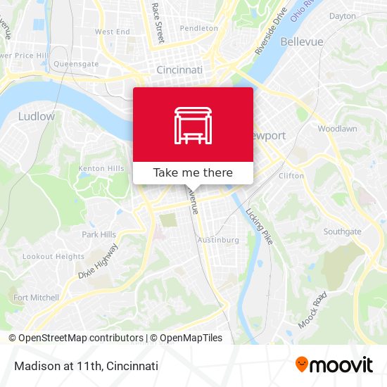 Mapa de Madison at 11th