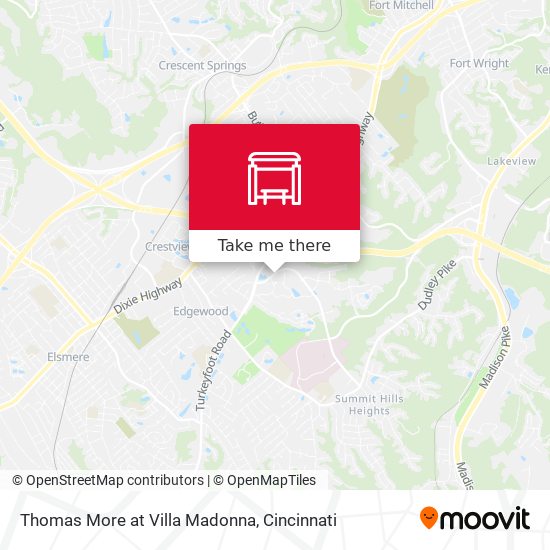 Thomas More at Villa Madonna map