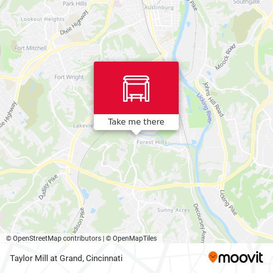 Taylor Mill at Grand map