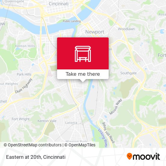 Mapa de Eastern at 20th