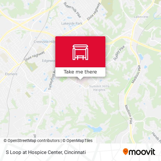 Mapa de S Loop at Hospice Center