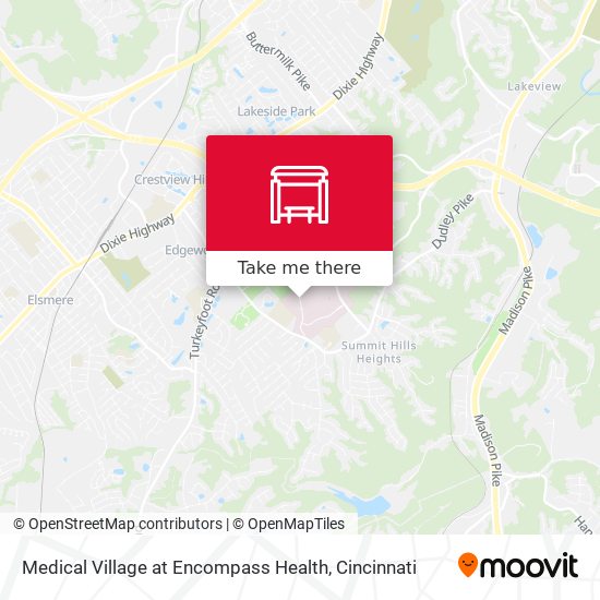 Medical Village at Encompass Health map