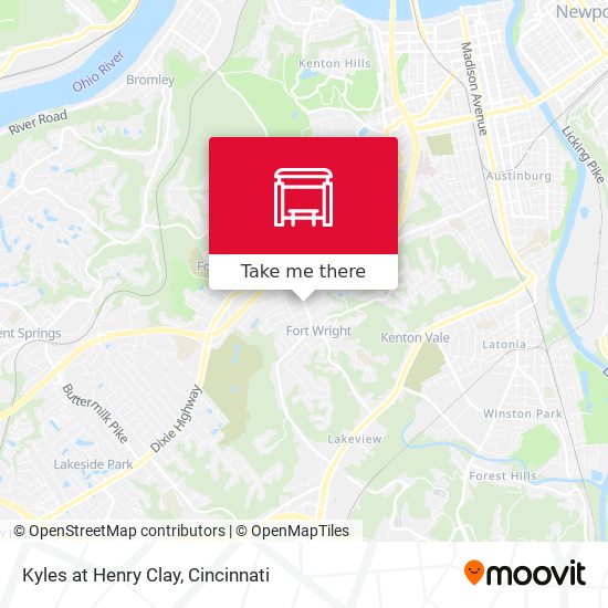 Mapa de Kyles at Henry Clay