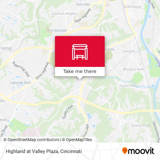 Highland at Valley Plaza map